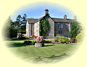 View of Tymparon Hall from the garden